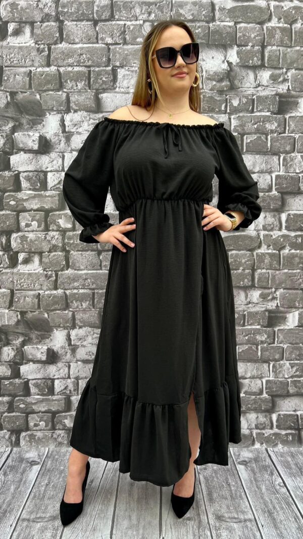 Sukienka OLENA - CZARNA